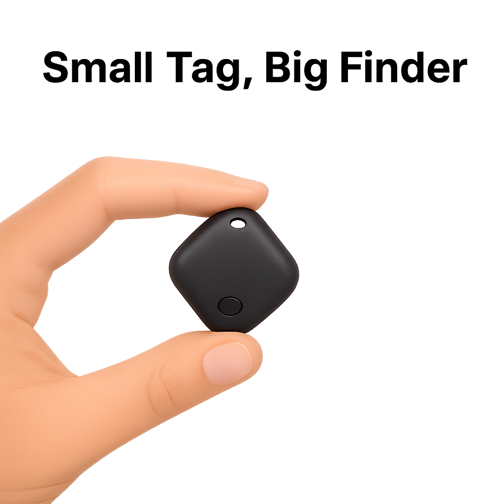 Mini Finder Tag , designed for dual-system compatibility