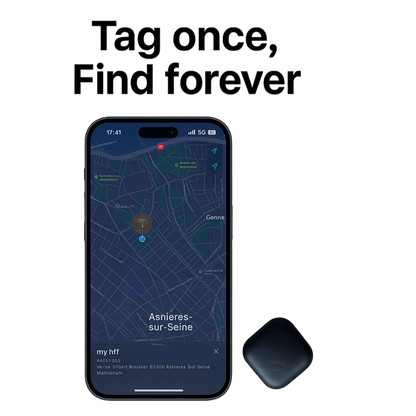 Mini Finder Tag , designed for dual-system compatibility