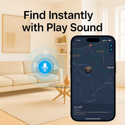 Mini carte de localisation - Compatible avec iOS 15.4+ et Android 8+