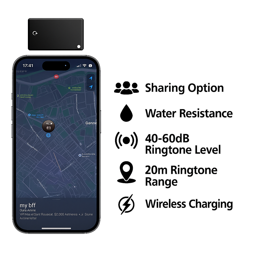 Mini carte de localisation - Compatible avec iOS 15.4+ et Android 8+